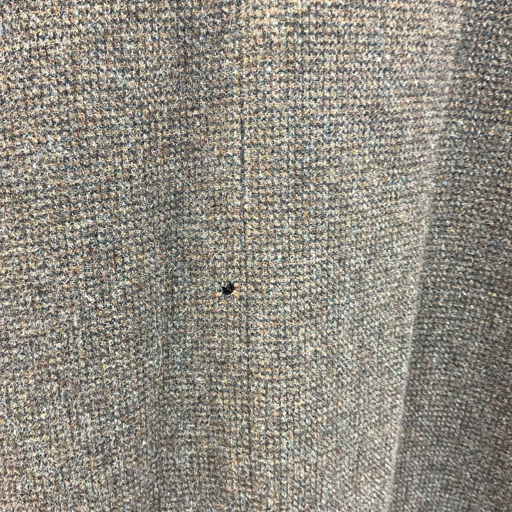 Ermenegildo Zegna Brown Tweed cashmere‎ blazer US 42 IT 52 Long Italy